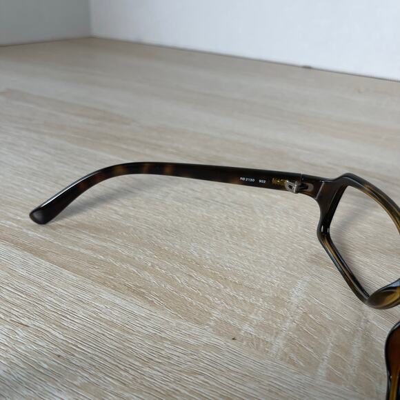 Ray-Ban RB2130 902 Sunglasses Eyeglasses FRAMES ONLY Tortoise Excellent Cond